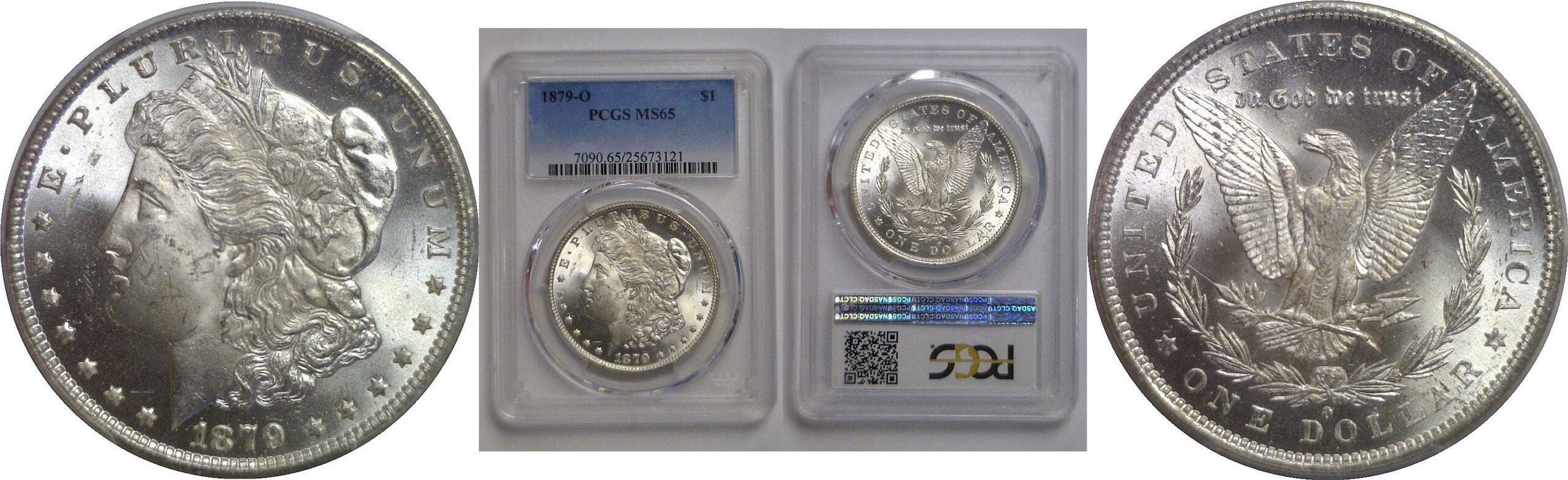 1879-O Morgan Dollar   PCGS MS-65