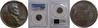 1955 Doubled Die Obverse   Lincoln Cent   PCGS MS-64 BN  CAC