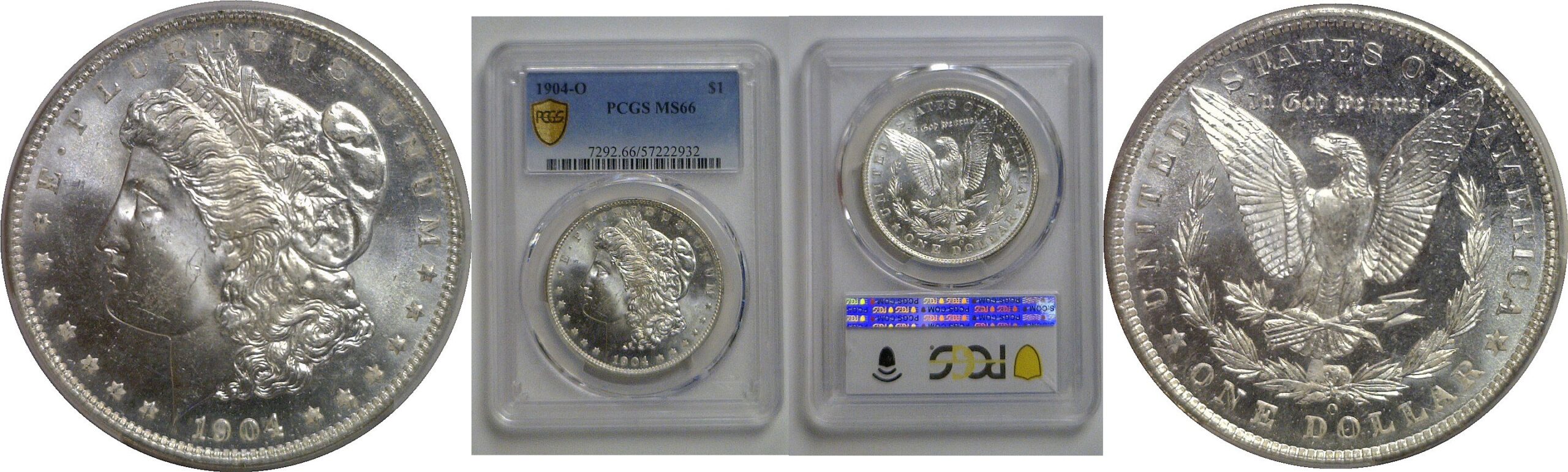 1904-O Morgan Dollar   PCGS MS-66