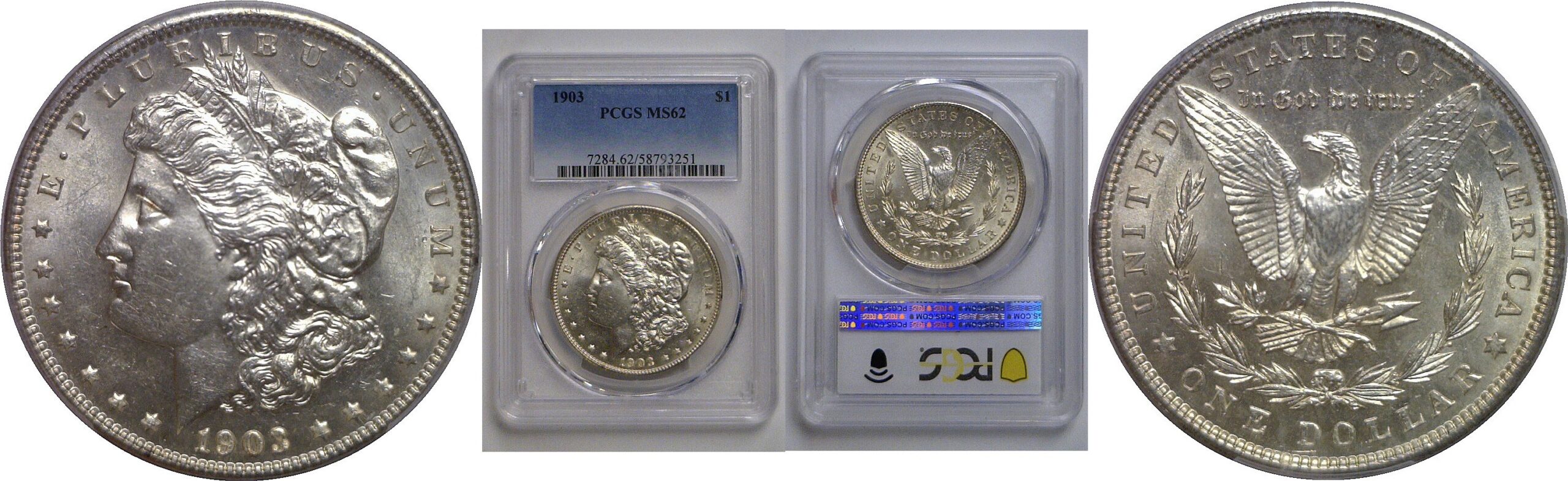 1903 Morgan Dollar   PCGS MS-62