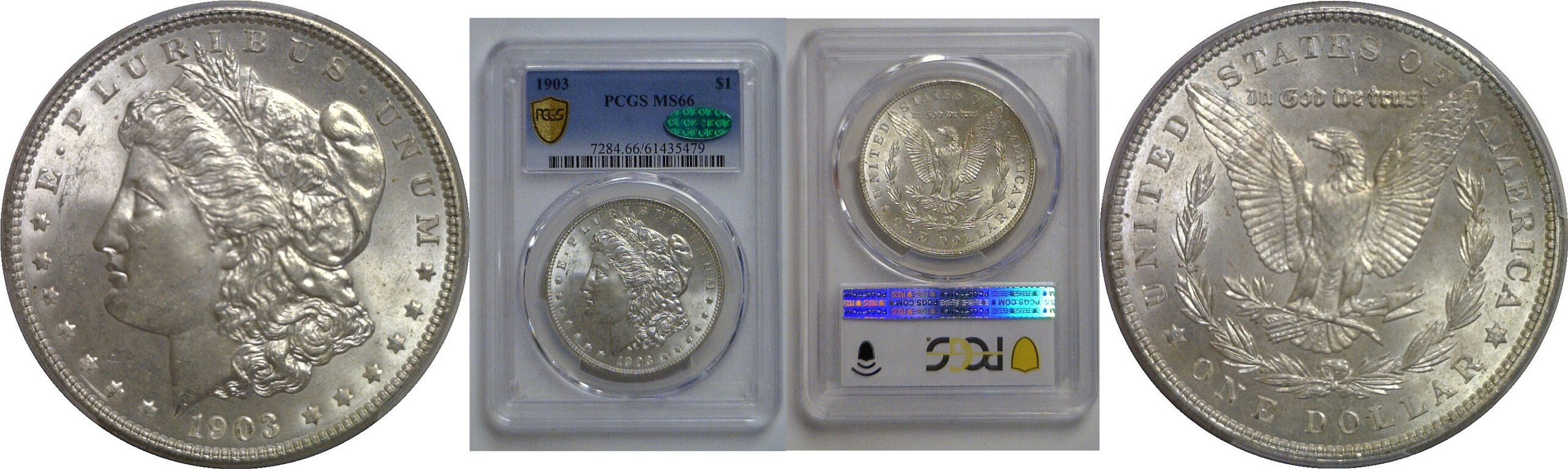 1903 Morgan Dollar   PCGS MS-66 CAC