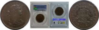 1797 Large Cent   PCGS MS-64 BN  CAC