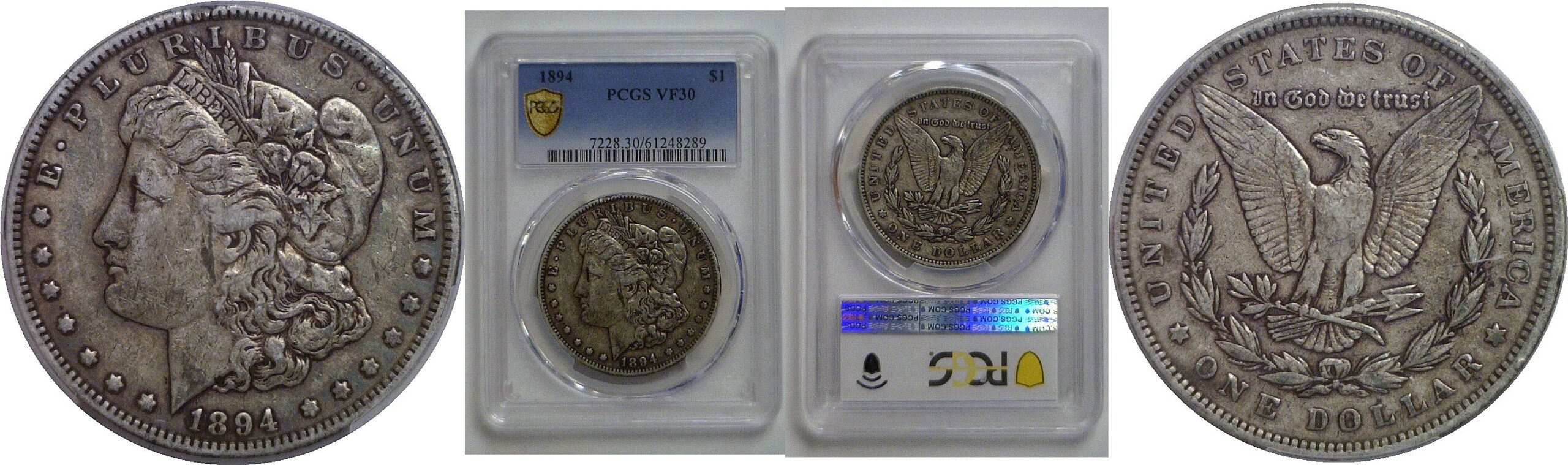1894 Morgan Dollar   PCGS VF-30