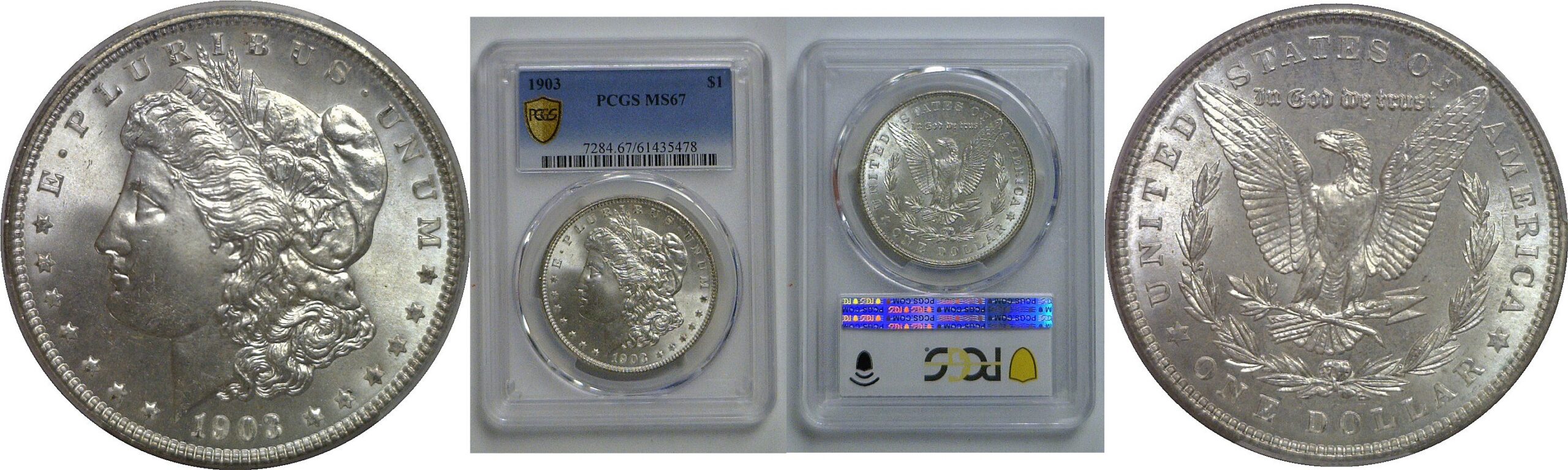 1903 Morgan Dollar   PCGS MS-67