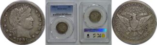 1901-O Barber Quarter     PCGS VF-25