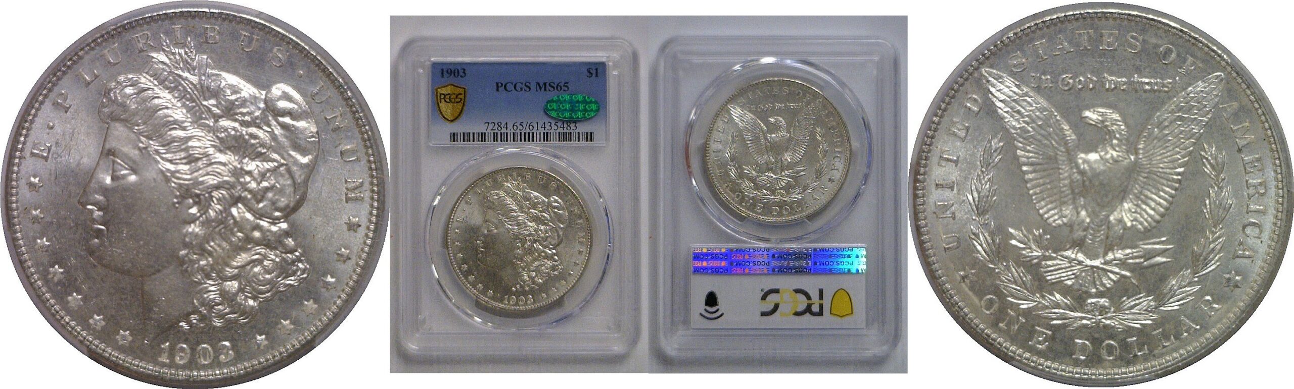 1903 Morgan Dollar   PCGS MS-65  CAC