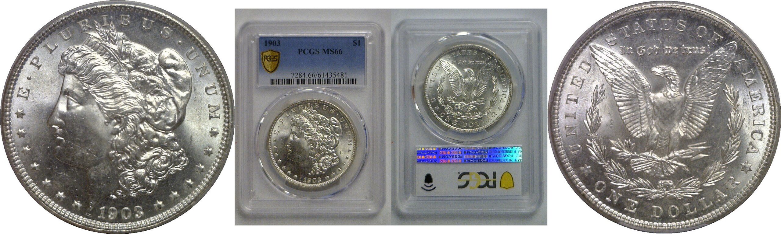 1903 Morgan Dollar   PCGS MS-66