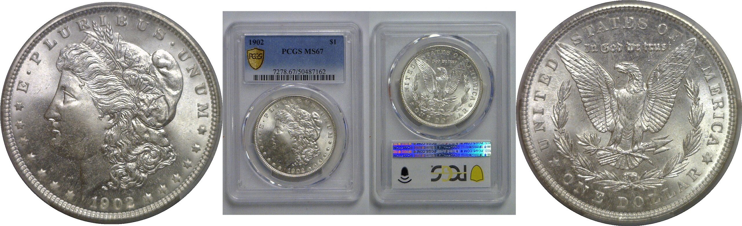 1902 Morgan Dollar   PCGS MS-67