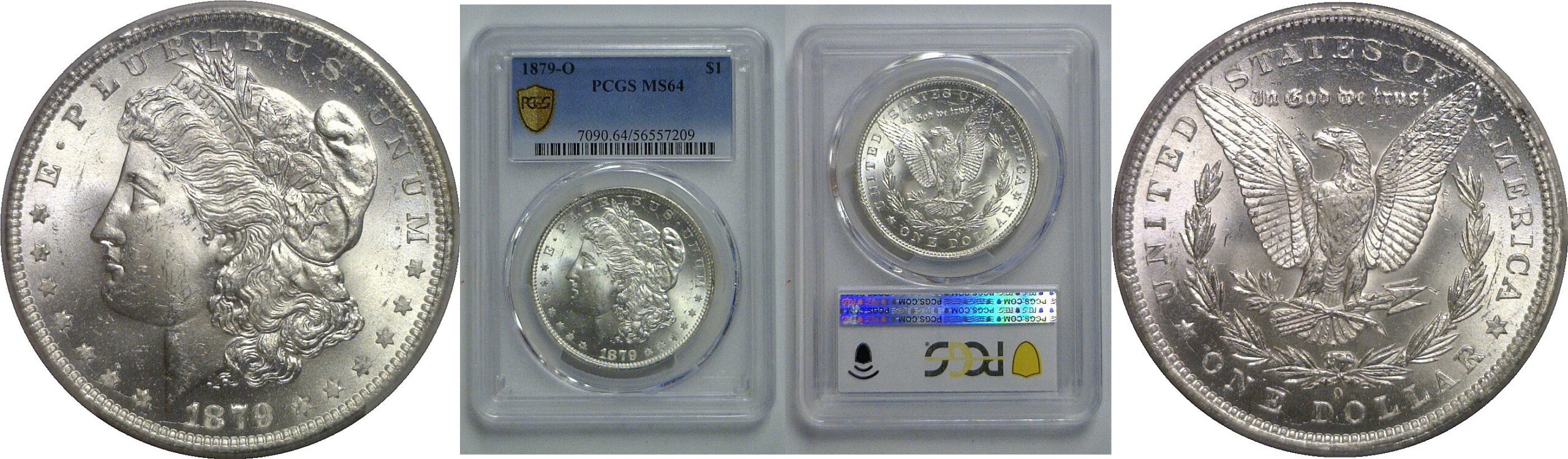 1879-O Morgan Dollar   PCGS MS-64