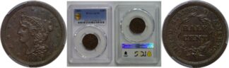 1849 Half Cent   PCGS AU-55