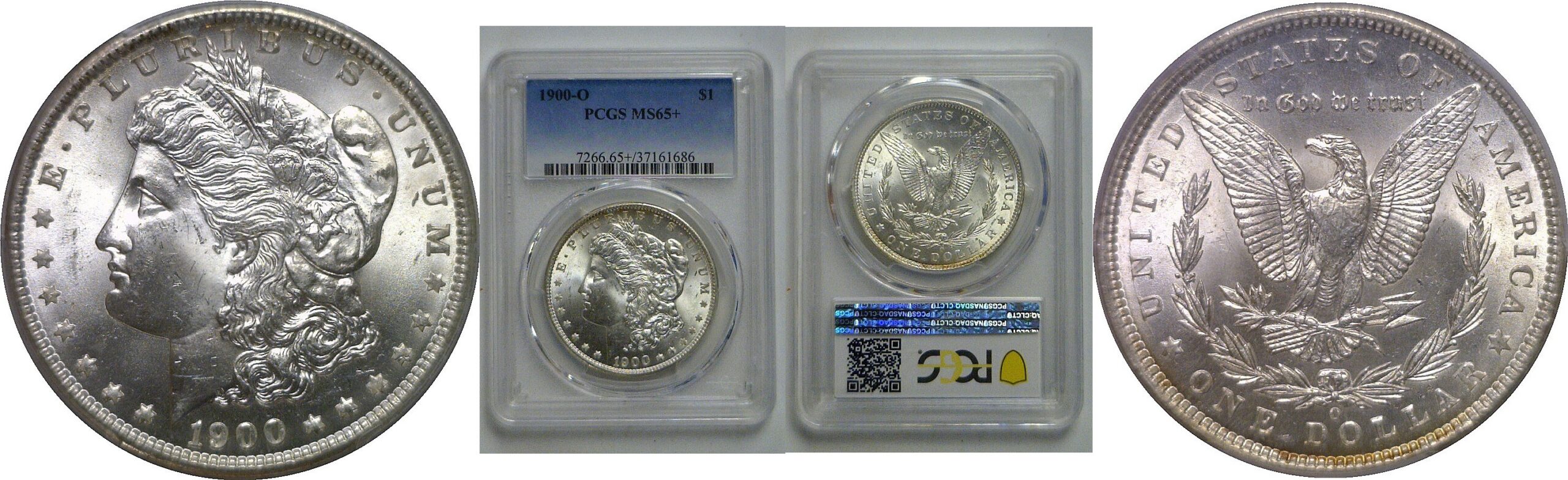 1900-O Morgan Dollar   PCGS MS-65+