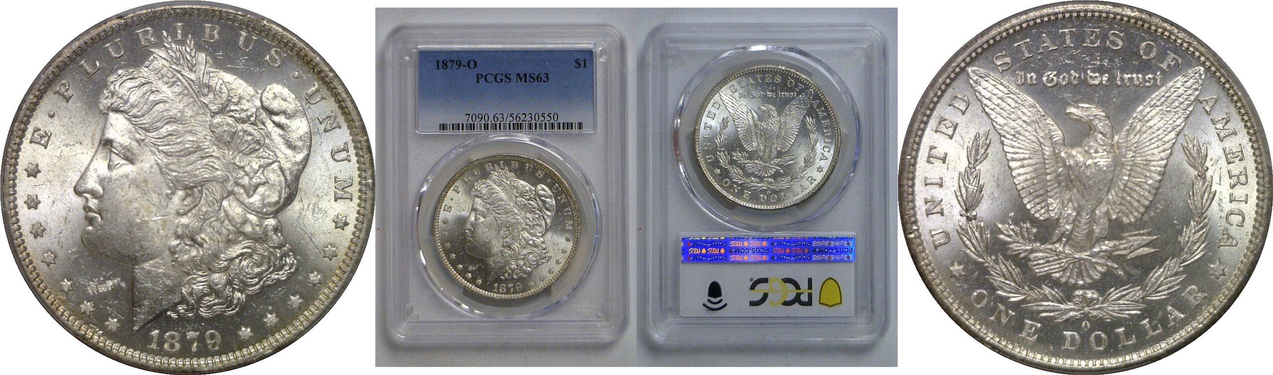 1879-O Morgan Dollar  PCGS MS-63