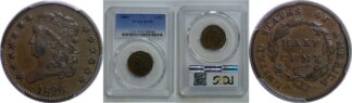 1826  Half Cent   PCGS AU-50